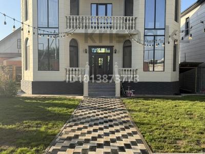 Отдельный дом · 8 комнат · 280 м² · 6.5 сот., мкр Мадениет 165 — Новый Сайна за 150 млн ₸ в Алматы, Алатауский р-н