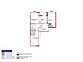 3-бөлмелі пәтер · 91 м² · 5 қабат, Хусейн бен Талал 1, 11/1-2, бағасы: 55.5 млн ₸ в Астане, Нура р-н