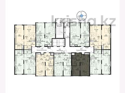 2-комнатная квартира, 44.7 м², 16/17 этаж, Жандосова 94А за 27 млн 〒 в Алматы, Бостандыкский р-н