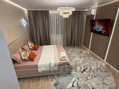 1-комнатная квартира · 46 м² · 1/5 этаж, Болашак 6мкр-люкс квартира, Kaspi Red — Поликлиника, садик Алтын бесік за 25 000 〒 в Талдыкоргане, военный городок Улан