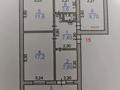 3-бөлмелі пәтер · 63.1 м² · 4/6 қабат, Төле би 90, бағасы: 18.9 млн ₸ в Кентау — фото 14