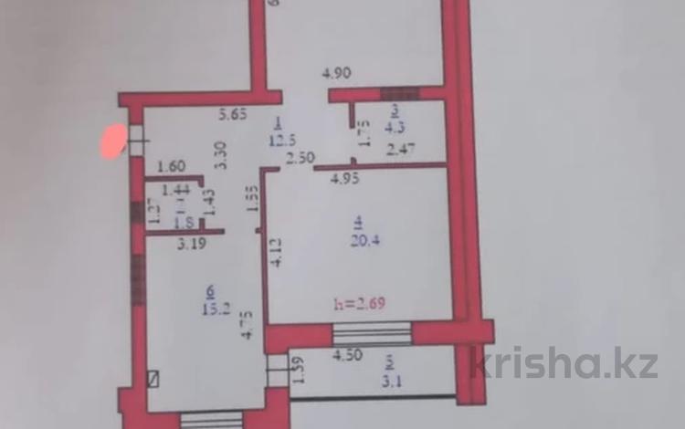 2-бөлмелі пәтер · 88 м² · 2/5 қабат, проспект Алии Молдагуловой 18д — Алтын орда, бағасы: 23 млн 〒 в Актобе — фото 2