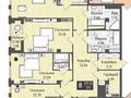 8-комнатная квартира · 375 м² · 17/18 этаж, Акмешит 1 за 400 млн ₸ в Астане, Есильский р-н — фото 2