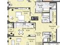8-комнатная квартира · 375 м² · 17/18 этаж, Акмешит 1 за 400 млн ₸ в Астане, Есильский р-н — фото 3