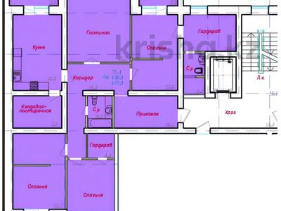 4-комнатная квартира, 153.9 м², 3/10 этаж, Акана серы за ~ 43.1 млн 〒 в Кокшетау