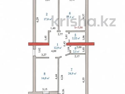 3-бөлмелі пәтер · 93 м² · 3/3 қабат, Алтын орда ш/а., С/к Саздинское лесничество, бағасы: 29 млн ₸ в Актобе, мкр. Алтын орда