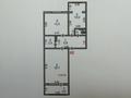 2-бөлмелі пәтер · 57.7 м² · 3/5 қабат, Север ш/а 56, бағасы: 30 млн ₸ в Шымкенте, Аль-Фарабийский р-н — фото 21