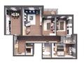 4-комнатная квартира · 178.44 м² · 3/9 этаж, мкр Нурсая, Елорда 19а за ~ 84.8 млн ₸ в Атырау — фото 16