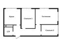 3-комнатная квартира · 65.6 м² · 3/9 этаж, Сыбызгы 100 — Рыскулова - Кулджинка за 37 млн ₸ в Алматы — фото 2
