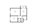 2-бөлмелі пәтер · 64.3 м² · 1/6 қабат, Юбилейный, бағасы: 33 млн ₸ в Костанае — фото 9