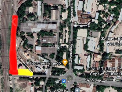 Жер телімі · 50.5 сотық, проспект Абая — Громова, бағасы: 85 млн ₸ в Шымкенте, Абайский р-н