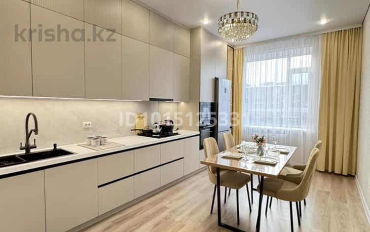 3-комнатная квартира · 107 м² · 5/9 этаж, Проспект Абая 101 за 35 000 ₸ в Костанае — фото 2