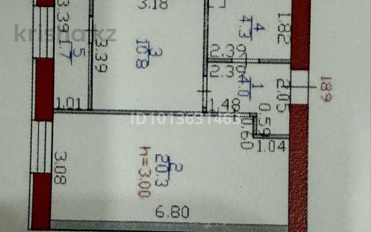 1-комнатная квартира · 41.1 м² · 10/12 этаж, ул. Жошы хан, 12/3 12/3 за 32.5 млн ₸ в Астане, Есильский р-н — фото 2