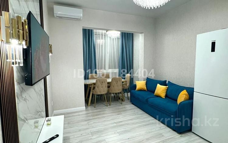 2-комнатная квартира · 50 м² · 18/20 этаж, Гагарина 310 — Гагарина Аль Фараби за 20 000 〒 в Алматы, Бостандыкский р-н — фото 2