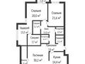 3-бөлмелі пәтер, 149 м², 2/5 қабат, мкр. Алтын орда 1, бағасы: ~ 58.9 млн 〒 в Актобе, мкр. Алтын орда — фото 12