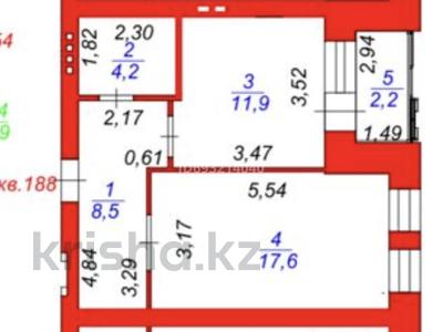 1-комнатная квартира, 44 м², 1/6 этаж, Кабанбай батыра 75а за 15.4 млн 〒 в Астане, Есильский р-н