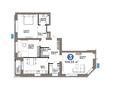 3-комнатная квартира · 109.36 м², Е-899 5/1 за 79.1 млн ₸ в Астане, Нура р-н — фото 2