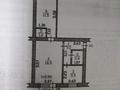2-комнатная квартира · 45.5 м² · 4/4 этаж, Шевченко 121 — Назарбаева за 14 млн ₸ в Талдыкоргане