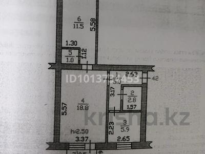 2-бөлмелі пәтер · 45.5 м² · 4/4 қабат, Шевченко 121 — Назарбаева, бағасы: 14 млн ₸ в Талдыкоргане