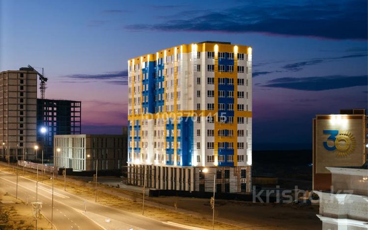 1-бөлмелі пәтер · 55 м² · 1/9 қабат, 20а мкр 3, бағасы: 21.5 млн ₸ в Актау — фото 2