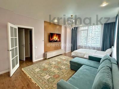 2-бөлмелі пәтер · 60.3 м² · 8/19 қабат, Туран 57/Г, Барыс Арена, Астана Арена, СК Казахстан 57/Г — Бухар Жырау, Орынбор, Керей Жанибек Хандары, бағасы: 24 000 ₸ в Есильский р-н