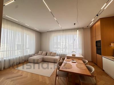 3-бөлмелі пәтер · 85 м² · 21/21 қабат, Аль-Фараби 27 — Сейфуллина, бағасы: 160 млн ₸ в Алматы, Медеуский р-н