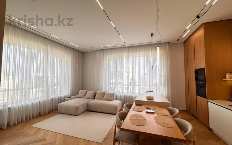 3-бөлмелі пәтер · 85 м² · 21/21 қабат, Аль-Фараби 27 — Сейфуллина, бағасы: 160 млн ₸ в Алматы, Медеуский р-н — фото 2