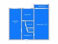 2-бөлмелі пәтер · 44.8 м² · 5/5 қабат, 1-й микрорайон, Ворошилова 62, бағасы: 19 млн ₸ в Костанае — фото 10