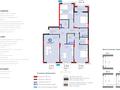 4-комнатная квартира · 131.28 м² · 8/9 этаж, Сагадат Нурмагамбетов 15, 16 за ~ 85.2 млн ₸ в Астане, Сарайшык р-н — фото 2