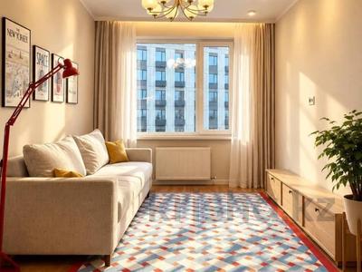 2-бөлмелі пәтер · 50 м² · 9/15 қабат, Райымбека, бағасы: 50 млн ₸ в Алматы, Алмалинский р-н