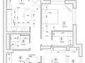 3-комнатная квартира · 71 м² · 14/18 этаж, Кошкарбаева 1/6 — Момышулы за 85 млн ₸ в Астане, Алматы р-н — фото 17