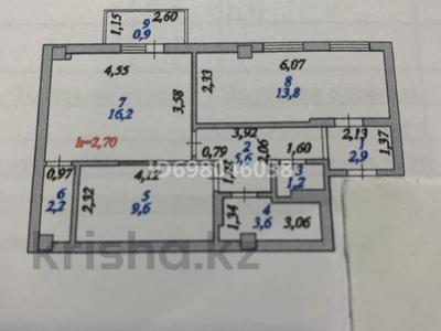 2-комнатная квартира · 56 м² · 9/10 этаж, Сатпаева 23/1 за 25 млн 〒 в Астане, Алматы р-н