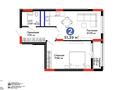 2-комнатная квартира · 52 м² · 8/12 этаж, Е-15 5 за 30.3 млн ₸ в Астане, Нура р-н