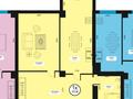 2-бөлмелі пәтер · 75 м² · 3/13 қабат, Шамина 5в — жилгородок, бағасы: 32 млн ₸ в Атырау, мкр Жилгородок