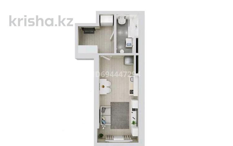 1-комнатная квартира, 33 м², 12/12 этаж, аэропортная за 16.5 млн 〒 в Алматы — фото 2