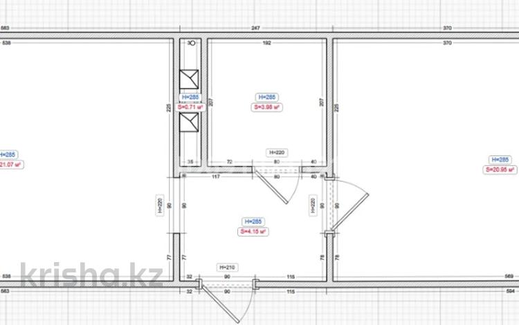 2-комнатная квартира, 50 м², 13/13 этаж, Кабанбай батыра 252 — Айтиева