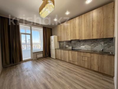 2-комнатная квартира · 76 м² · 8/18 этаж, Санжара Асфендиярова 1 за ~ 49 млн ₸ в Астане, Нура р-н