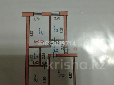 3-комнатная квартира, 60 м², 5/5 этаж, Гоголя 31 — район маг. Ковры, 17 Школа, океан за 23 млн 〒 в Петропавловске