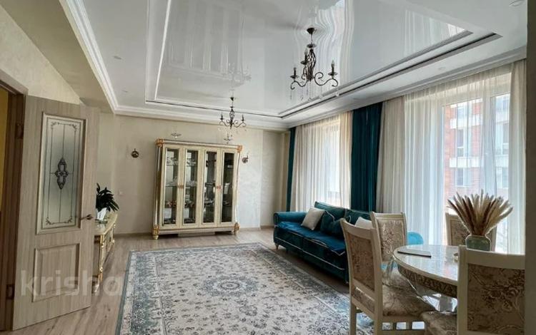 3-комнатная квартира · 86.7 м² · 1/3 этаж, Роза Жаманова за 75 млн ₸ в Алматы, Бостандыкский р-н — фото 7