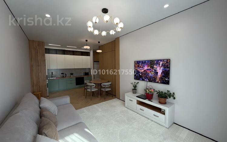 3-комнатная квартира · 78 м² · 3/9 этаж, Каныша Сатпаева 90/5 — Тилендиева, ТРЦ “ADK”, Беккер, ТД «Дана», MEGA за 117 млн ₸ в Алматы, Бостандыкский р-н — фото 2