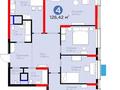 4-комнатная квартира · 127 м² · 18/20 этаж, Аль-Фараби 1/1 за 135 млн ₸ в Астане, Есильский р-н — фото 4
