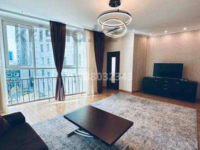 Аренда квартир в Алматы: 2-комнатная квартира · 92 м² · 6/22 этаж, Достык 162 за 650 000 〒 2-комнатная квартира · 92 м² · 6/22 этаж, Достык 162 за 650 000 〒 в Алматы, Медеуский р-н