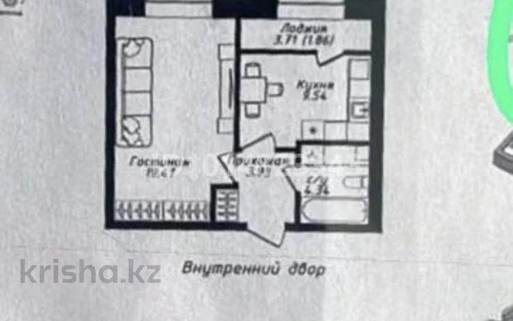 1-комнатная квартира · 39 м² · 7/12 этаж, Жубан Молдагалиев 6г за 25 млн ₸ в Астане, Нура р-н — фото 6