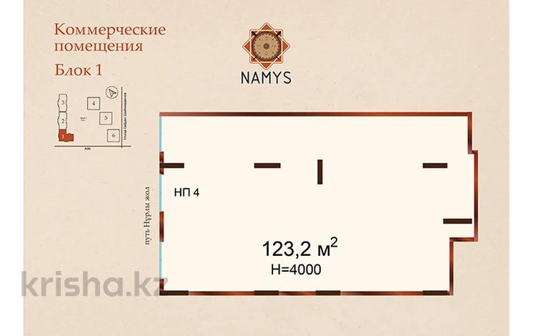 Коммерциялық жылжымайтын мүлік · 123.2 м², бағасы: ~ 54.2 млн ₸ в Астане, Сарайшык р-н — фото 2