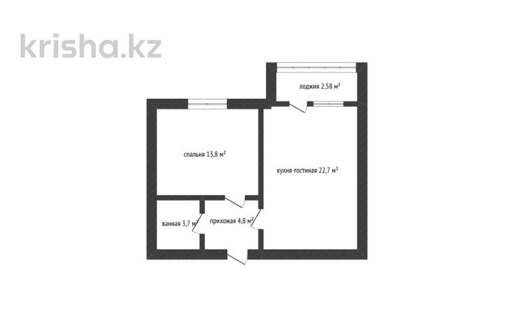 2-бөлмелі пәтер · 48 м² · 9/10 қабат, сарыарка 22г, бағасы: 16.7 млн ₸ в Кокшетау — фото 2