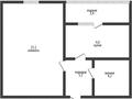 1-комнатная квартира · 47 м² · 5/9 этаж, КУРГАНСКАЯ 2 Б за 20.4 млн 〒 в Костанае — фото 2
