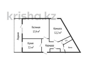 2-бөлмелі пәтер · 52.2 м² · 4/12 қабат, Протозанова 137, бағасы: 28.9 млн ₸ в Усть-Каменогорске