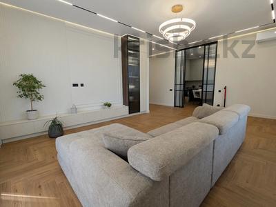 4-комнатная квартира · 135 м² · 3/3 этаж, мкр Нур Алатау, Газиза Жубанова за 140 млн ₸ в Алматы, Бостандыкский р-н