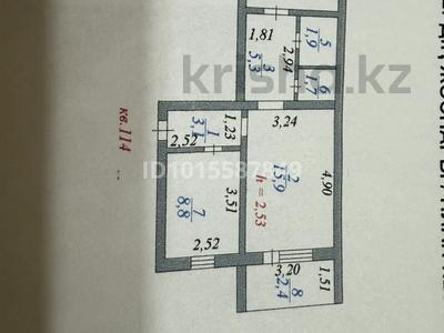 2-бөлмелі пәтер · 49 м² · 5/5 қабат, Куйши Дина 46, бағасы: 22.5 млн ₸ в Астане, Алматы р-н