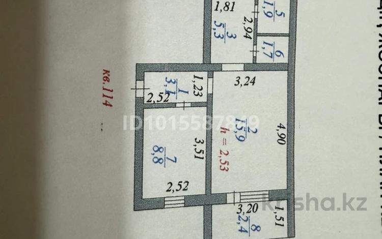 2-бөлмелі пәтер · 49 м² · 5/5 қабат, Куйши Дина 46, бағасы: 22.5 млн ₸ в Астане, Алматы р-н — фото 9